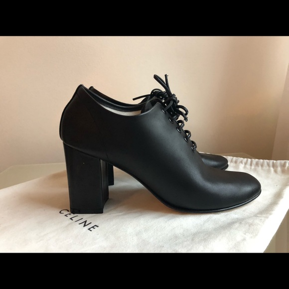 Cèline  - Soft Dane Lace-up Loafers - Picture 2 of 7